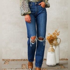 LEVI'S nwot low pro straight jeans